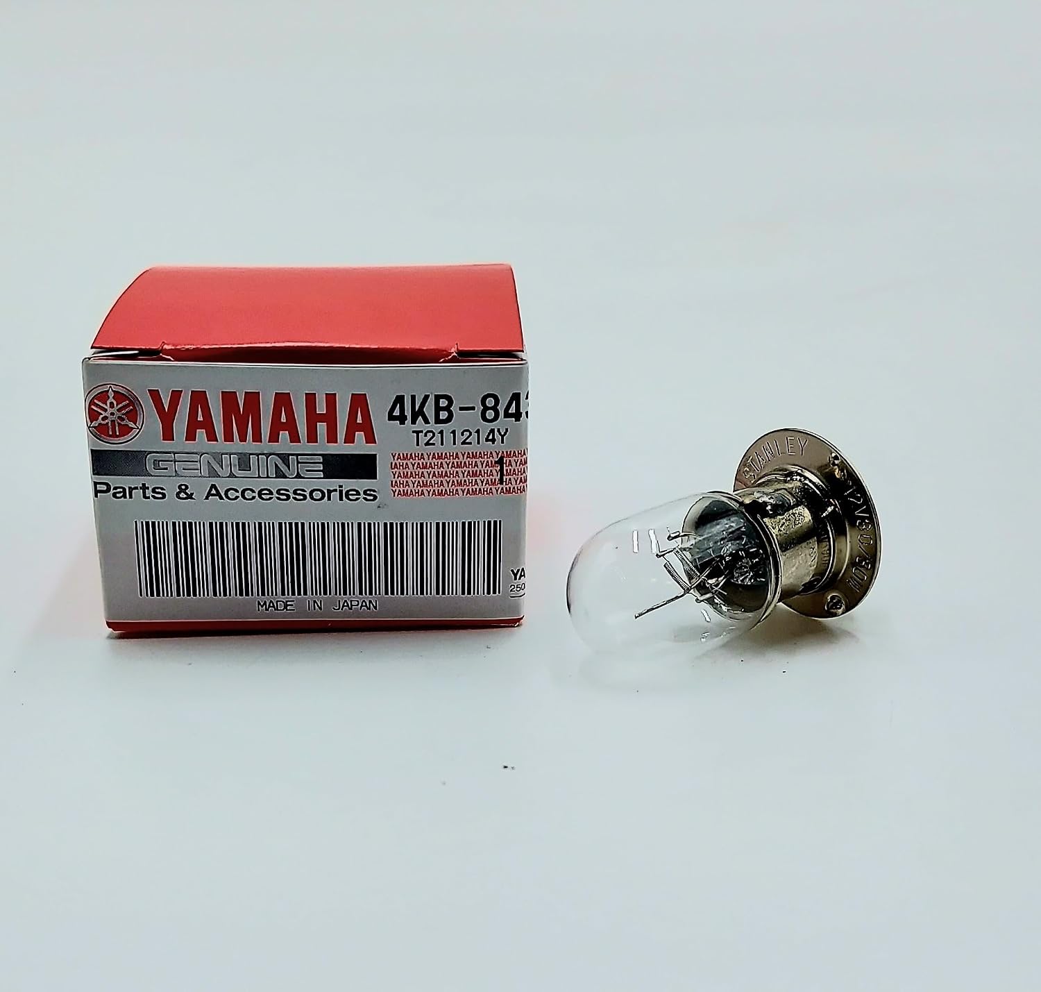 YAMAHA Original OEM Powersport, ATV, UTV, Motorcycle Light Bulb 12Volt/ 30 Watt Part# 4KB-84314-01-00 Original Part - 1 Bulb