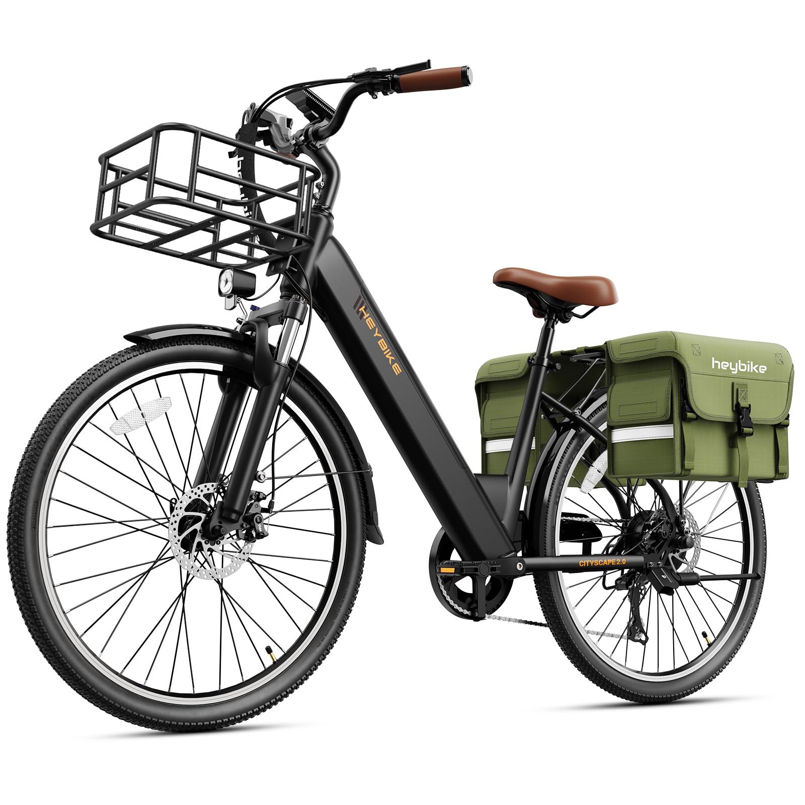 Heybike Cityscape 2.0 Electric Bike for Adults with 468Wh Removable Battery, UL2849 Certified