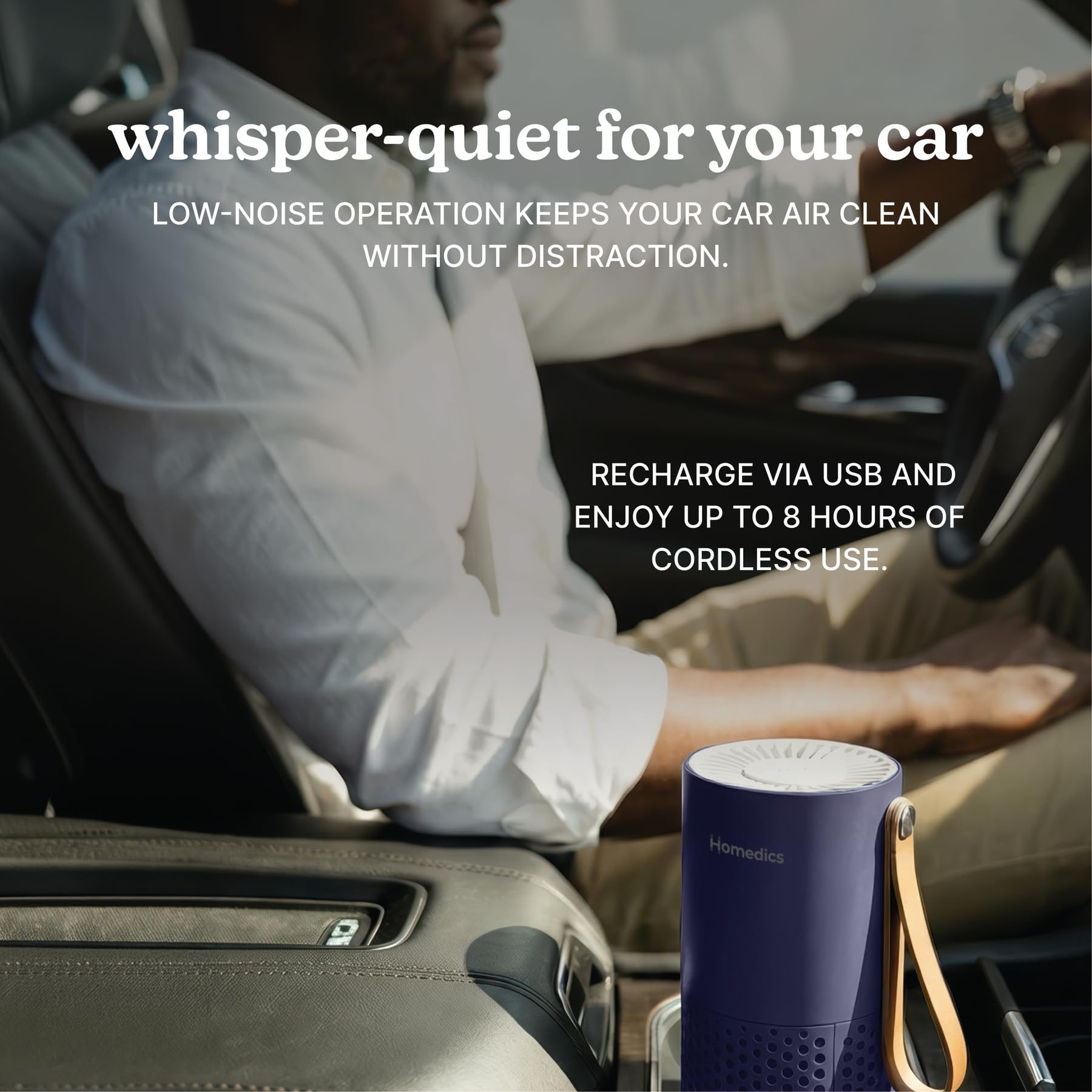 Homedics Personal Air Purifier with HEPA-Type Filter & Activated Carbon view 6
