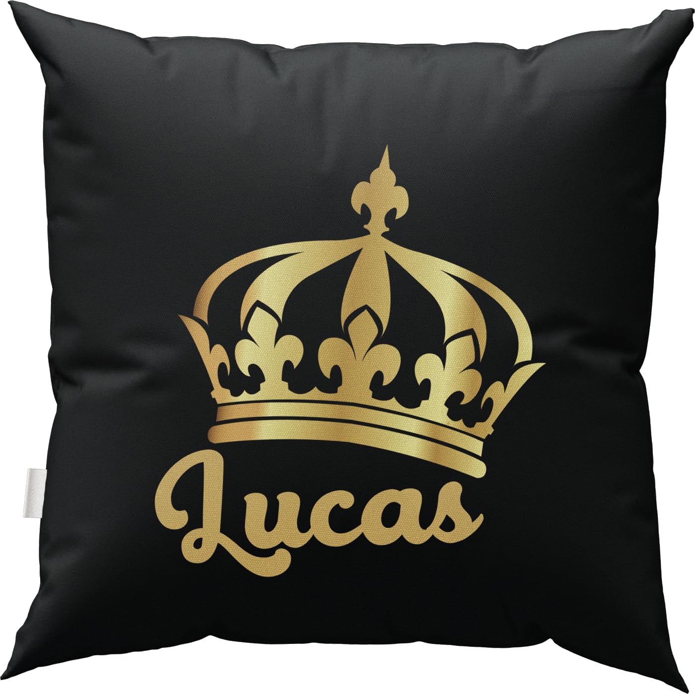Personalised Valentines Gift Cushion Cover: Custom Pillow Gifts For Her Him On 100% Washed Cotton Canvas Style 6