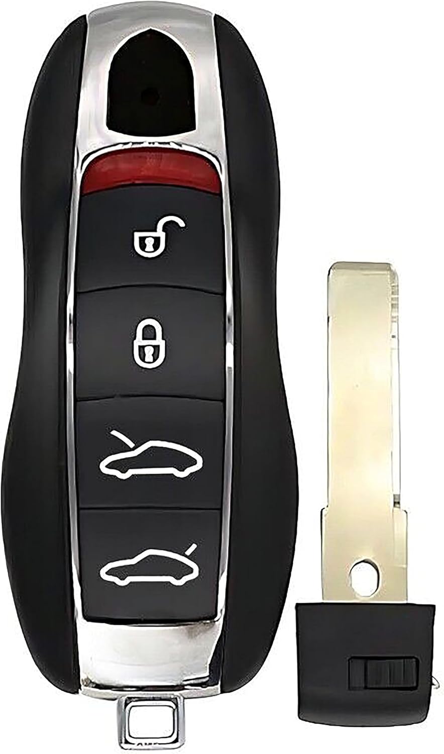 1x New Quality Replacement Proximity Key Fob Remote Compatible with & Fit for Porsche Vehicles - MPN KR55WK50138-06