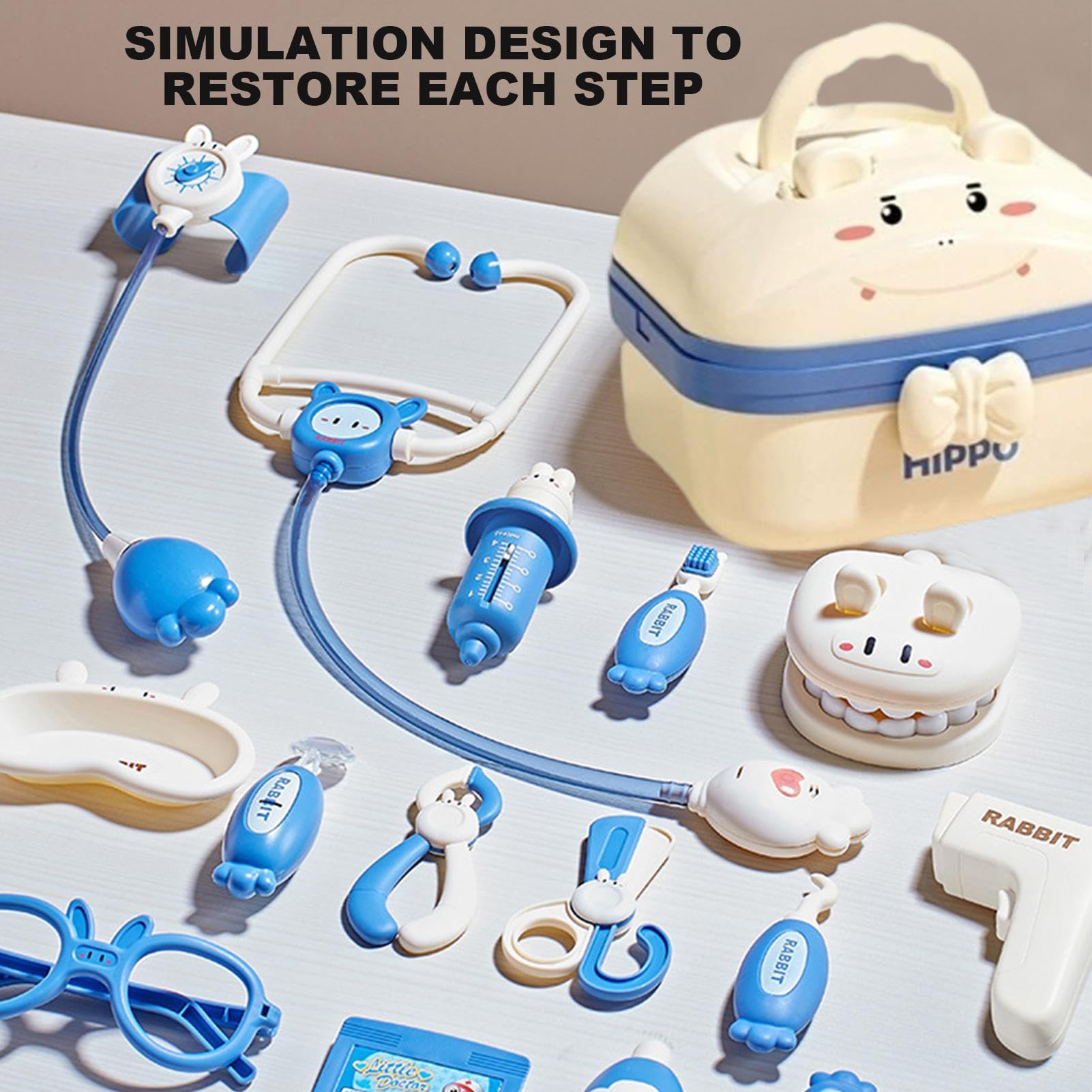 Amazon | 子供用ドクターおもちゃセット、子供のお医者さん