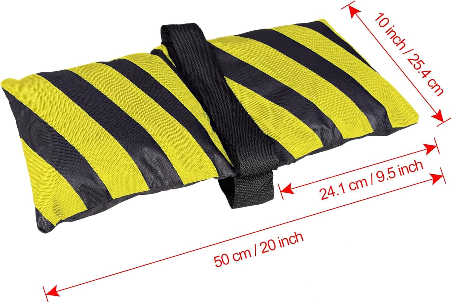 EMART 4-Pack Photography Sand Bags With Clamps - Heavy Duty Weights For Backdrop Stands & Tripods