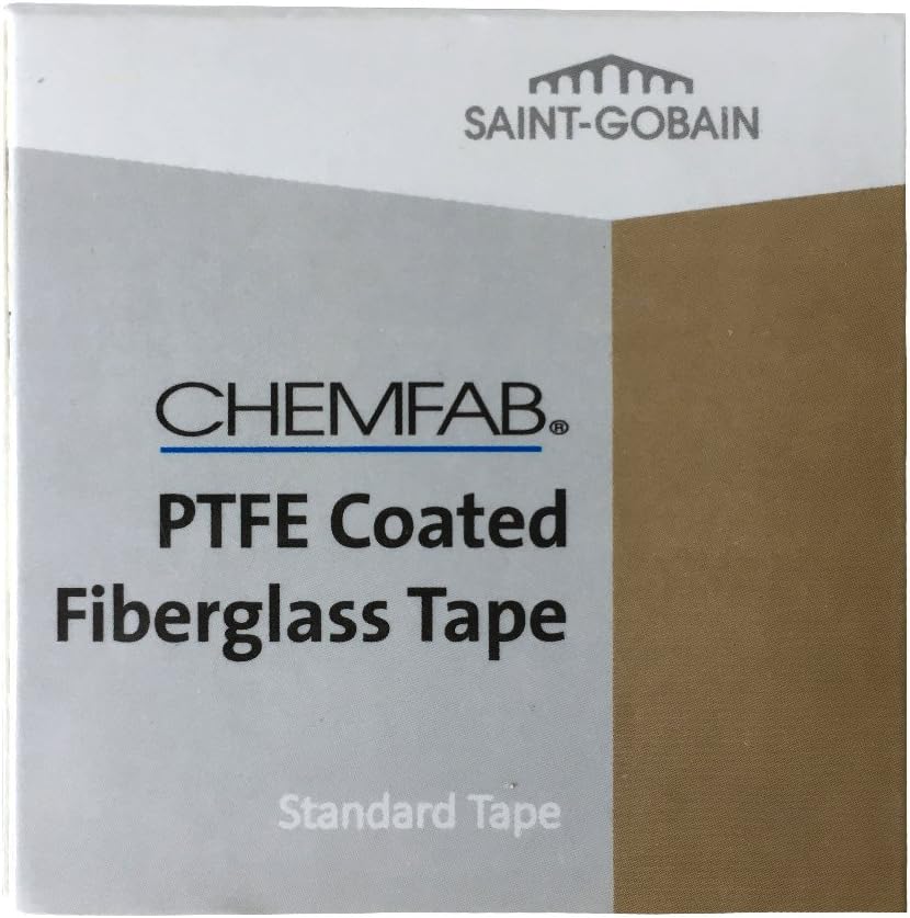 PTFE Coated Fabric Tape | High Temperature Vacuum Machine Packing Tape | Made by Saint Gobain SG 25-03