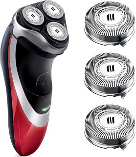 HQ8 Replacement Heads for Philips Norelco, Razor Blades Suitable for Norelco Aquatec Heads, HQ8 Heads (3-pc Pack)