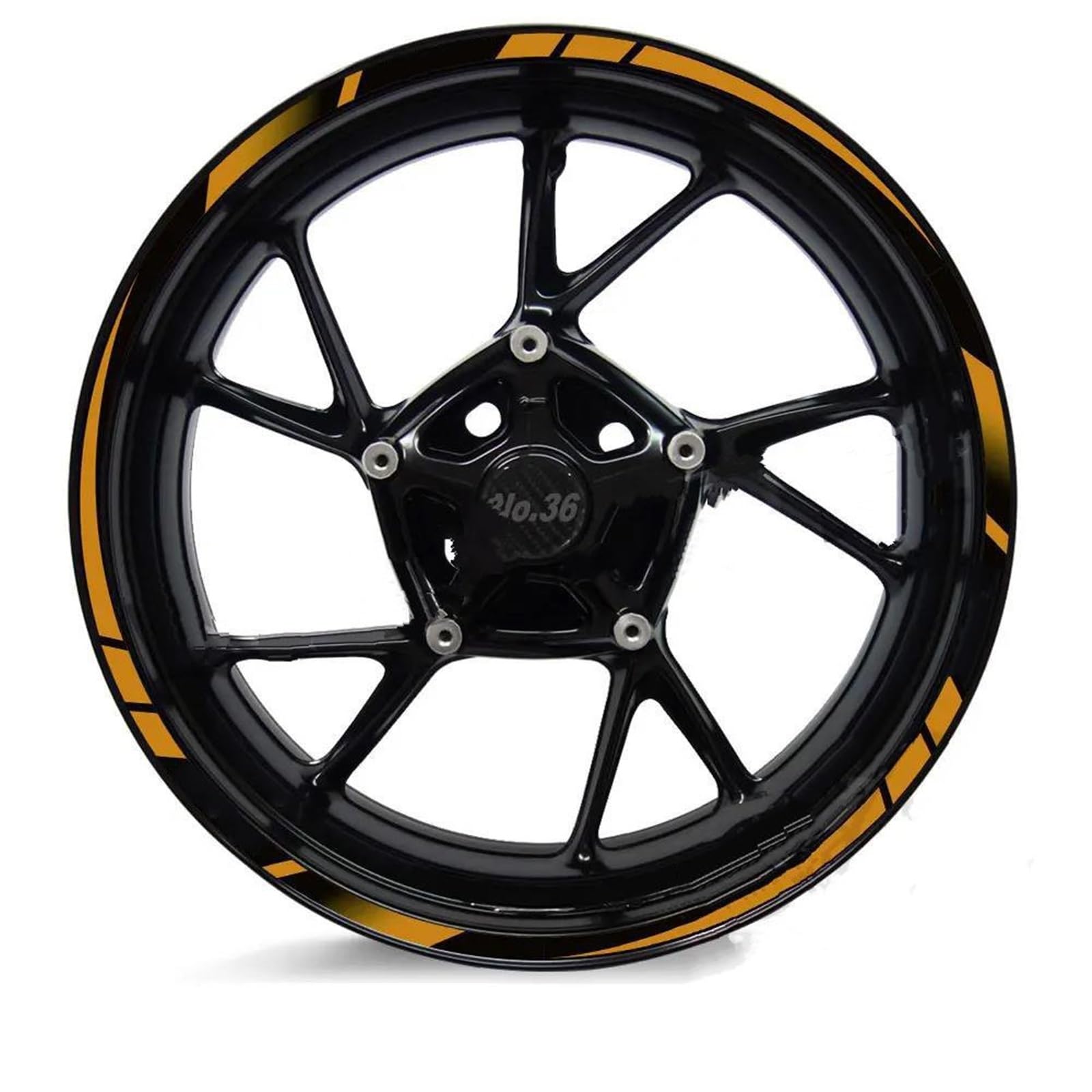 Motorcycle Wheel Stickers Night Reflective Decorative Rim for ZONTES 368K 368D 368E 368M 350T 350E 350D 350M