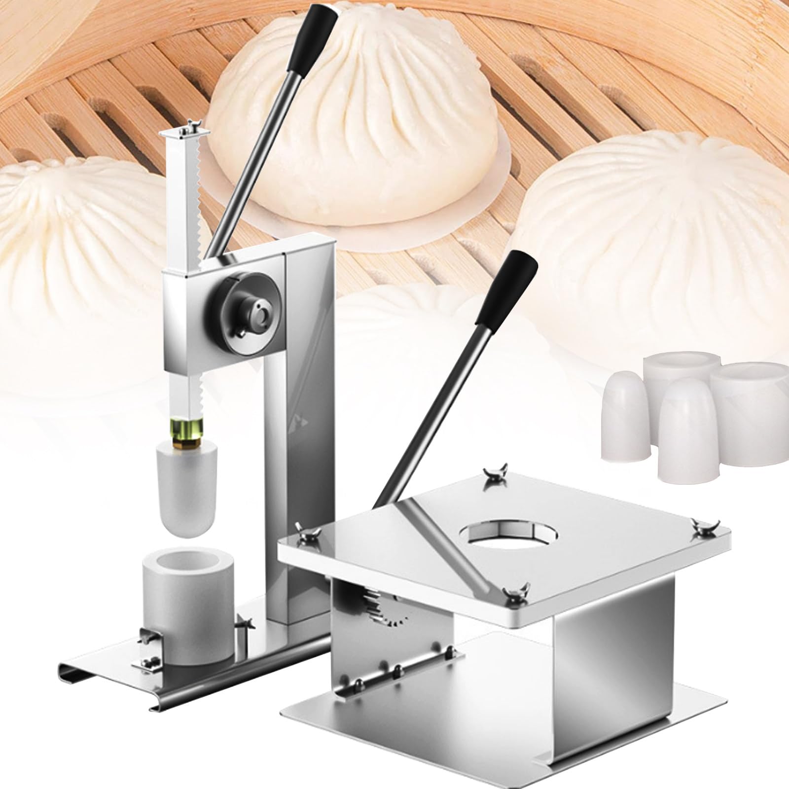 Halbautomatischer Baozi Maker – Edelstahl-Brötchenherstellungsmaschine
