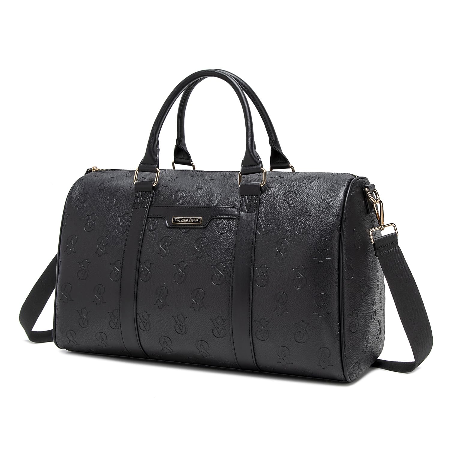 Victorias Secret Borsa a Tracolla da Donna, Borse Tote Grande Zip e Impermeabile, Borsa Messenger Nero