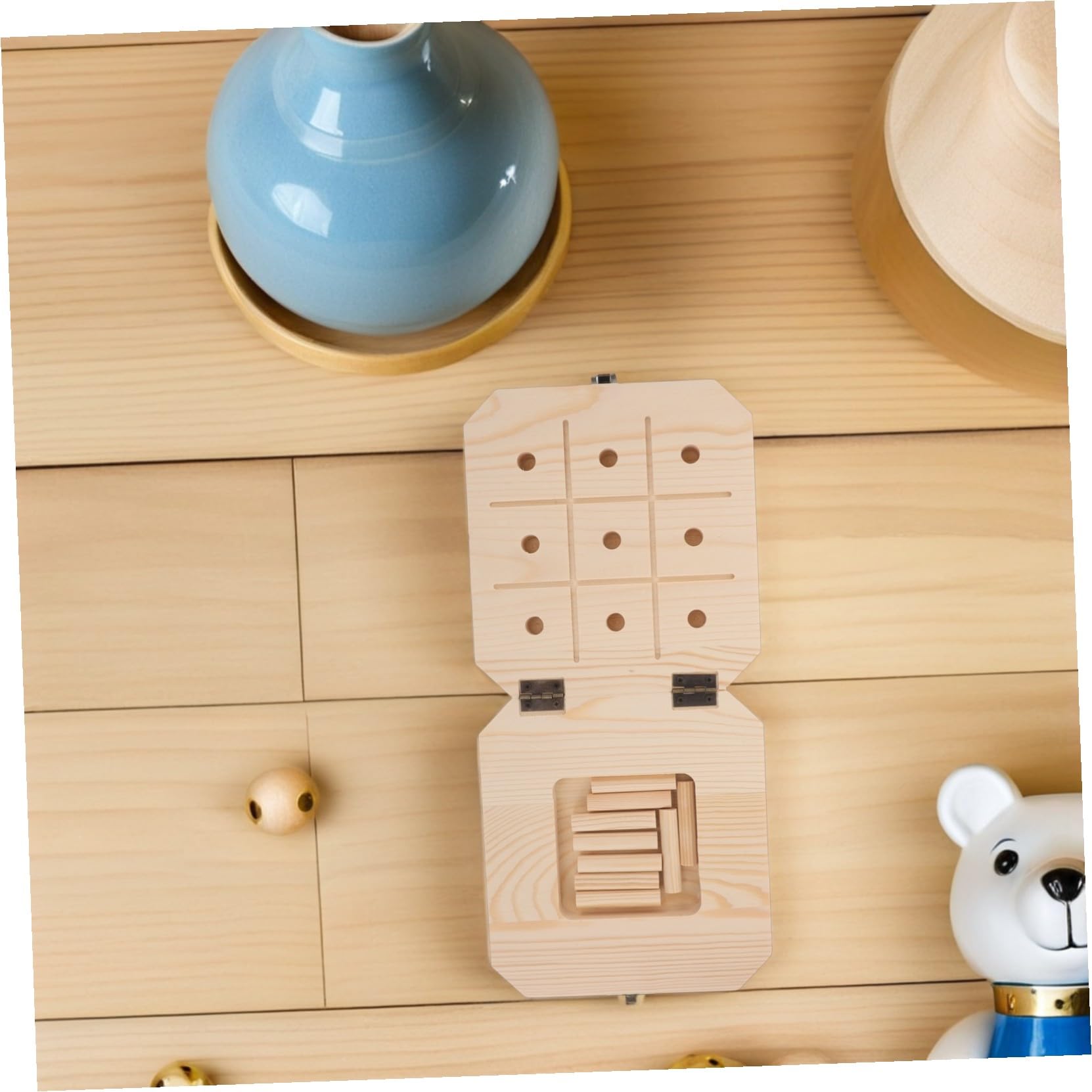 Toddmomy Giocattoli Montessori in Legno con Pannello Sensoriale e Blocchi per Gioco Educativo per Asilo e Scuola dell'Infanzia Attrezzatura Sensoriale per Sviluppo del Movimento Regalo