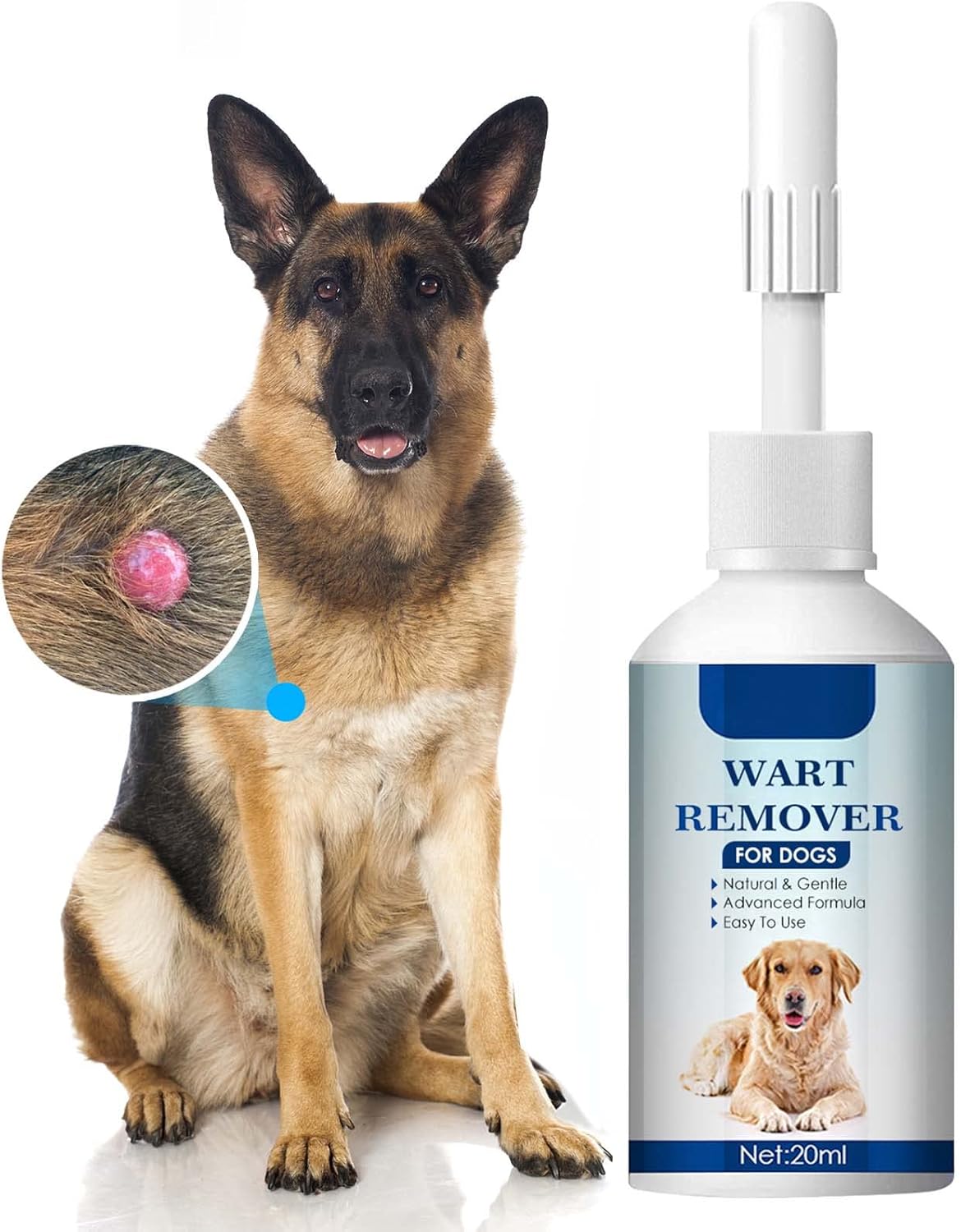 DogSkinTagRemover DogWartRemover NaturalDogWartsRemovalTreatment RapidlyEliminates