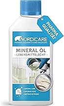 Nordicare Natur Mineral Öl 500ml in Lebensmittelqualität - Mineralöl Holz Mineral Oil food grade universell anwendbar - Mineralöl Holz