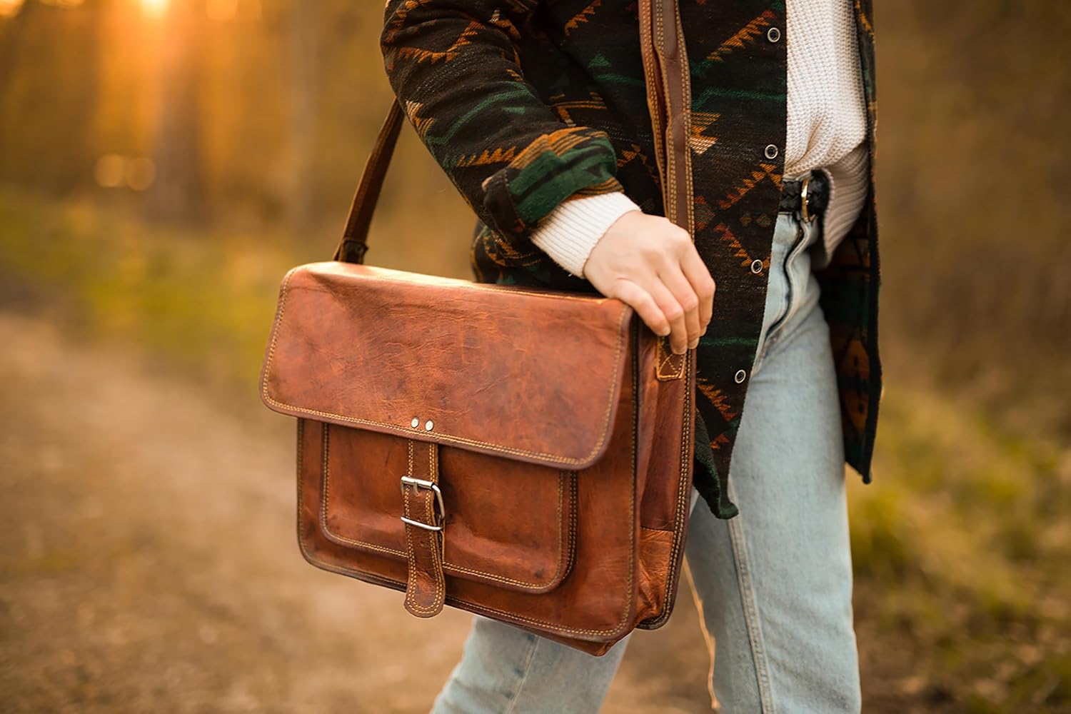 Unitasche leder Clearance