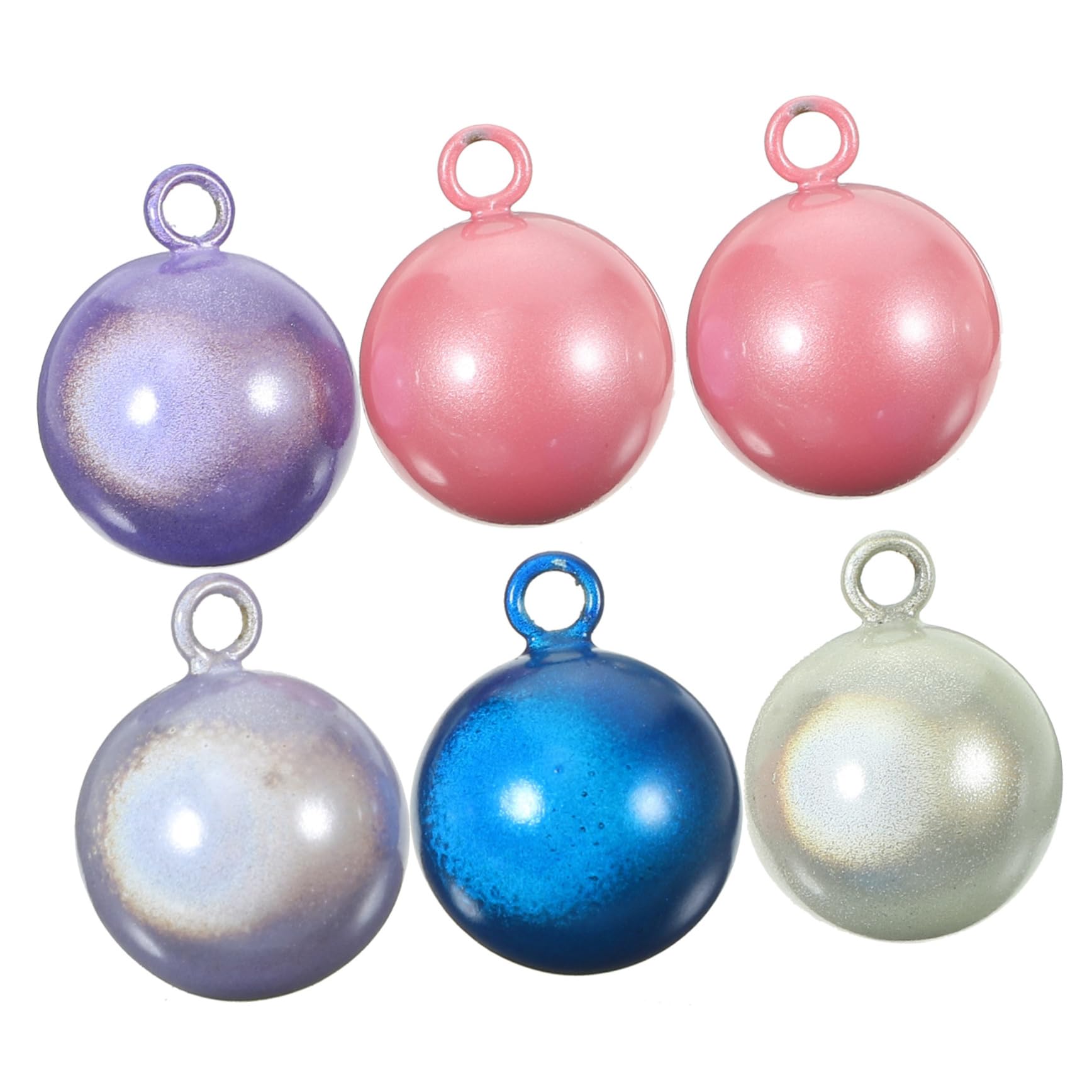 Zerodeko 3 Set Di Campanelli Per Porte Sospesi Piccoli Campanelli Artigianali Rotondi Pendenti Decorativi in ​​stile Giapponese Per Decorazioni 6 Pezzi * 3