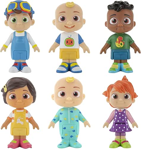 CoComelon Official Friends & Family, 6 Figure Pack - 3