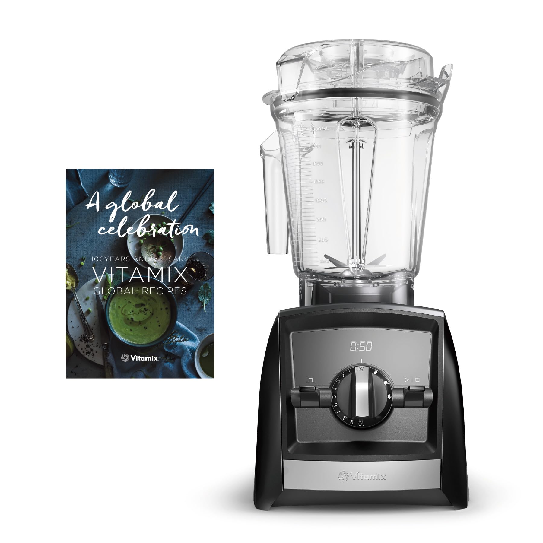 Amazon | 【公式】Vitamix A2500i ブラック ミキサー 限定特典付き 1台 