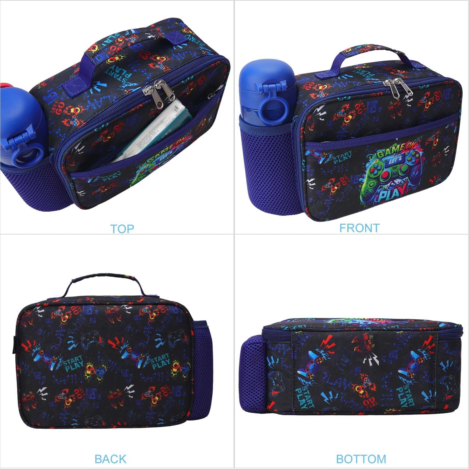 RHCPFOVR Kids Lunch Bag - Insulated Lunch Box for Boys Girls,Washable Lunch Bag and Reusable Toddler Leak-proof Lunchbox for School and Daycare image 5