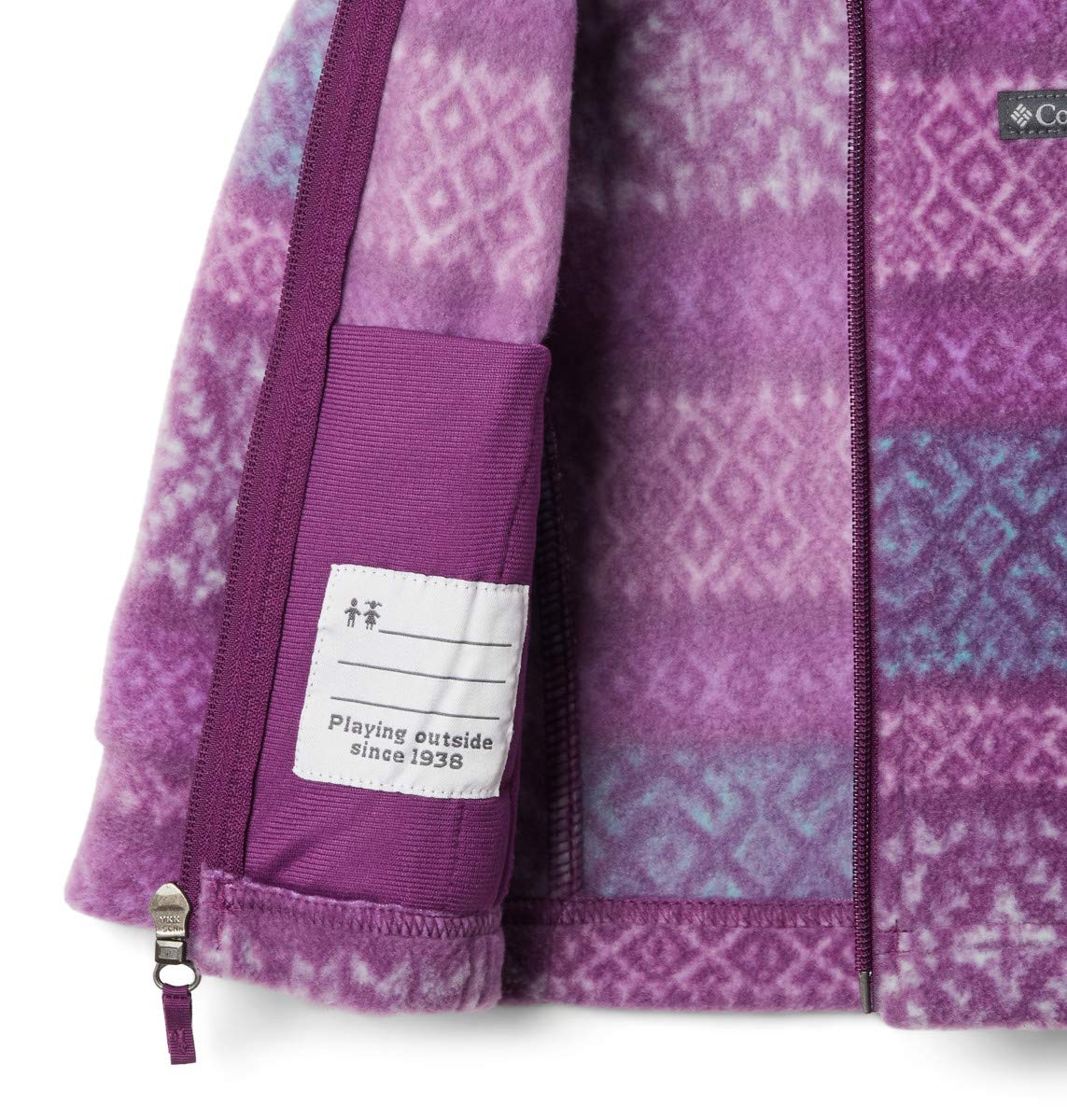 Columbia Benton Springs II Printed Fleece Suter Pulver Unisex niños