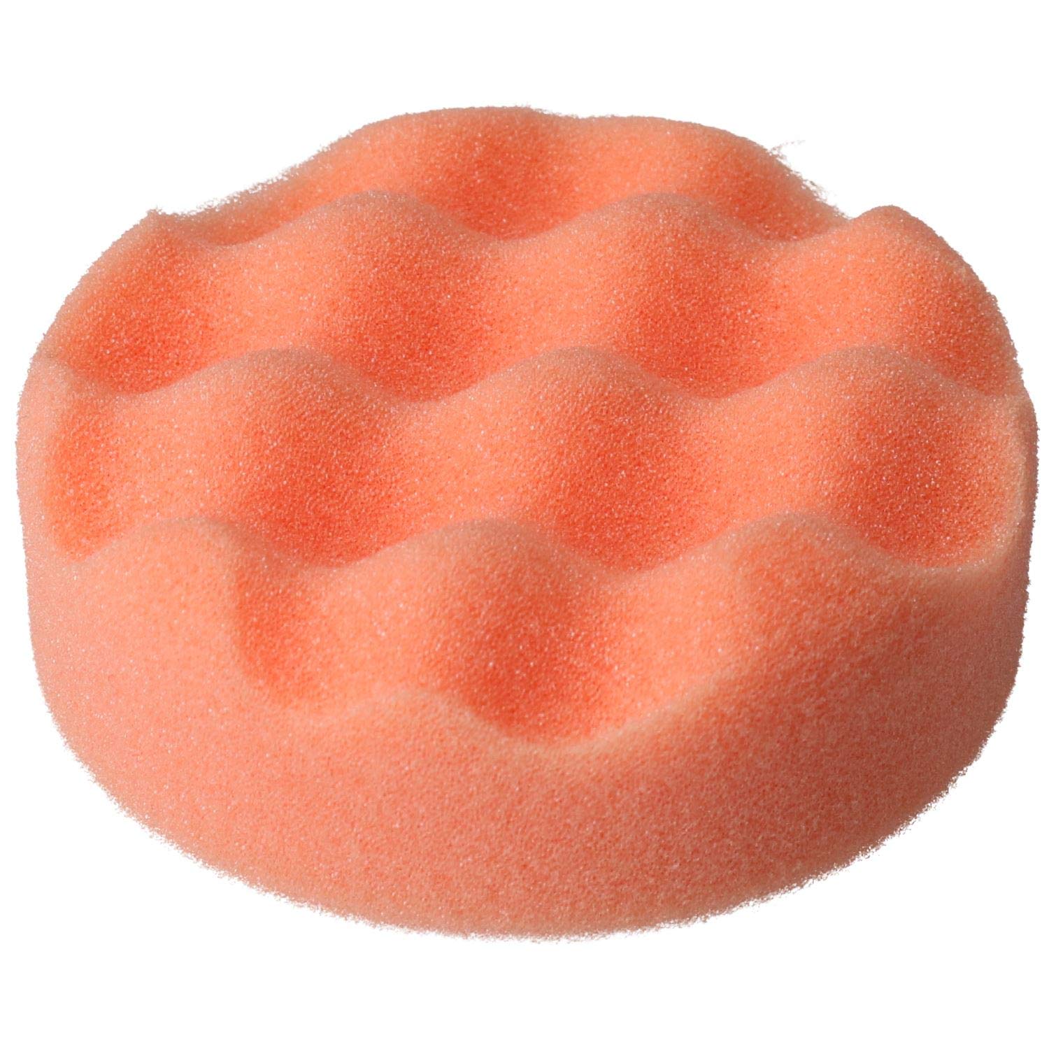 Ab Tools 75Mm Firm Dense Waffle Starting Mop Sponge For Buffing Polishing Hook + Loop