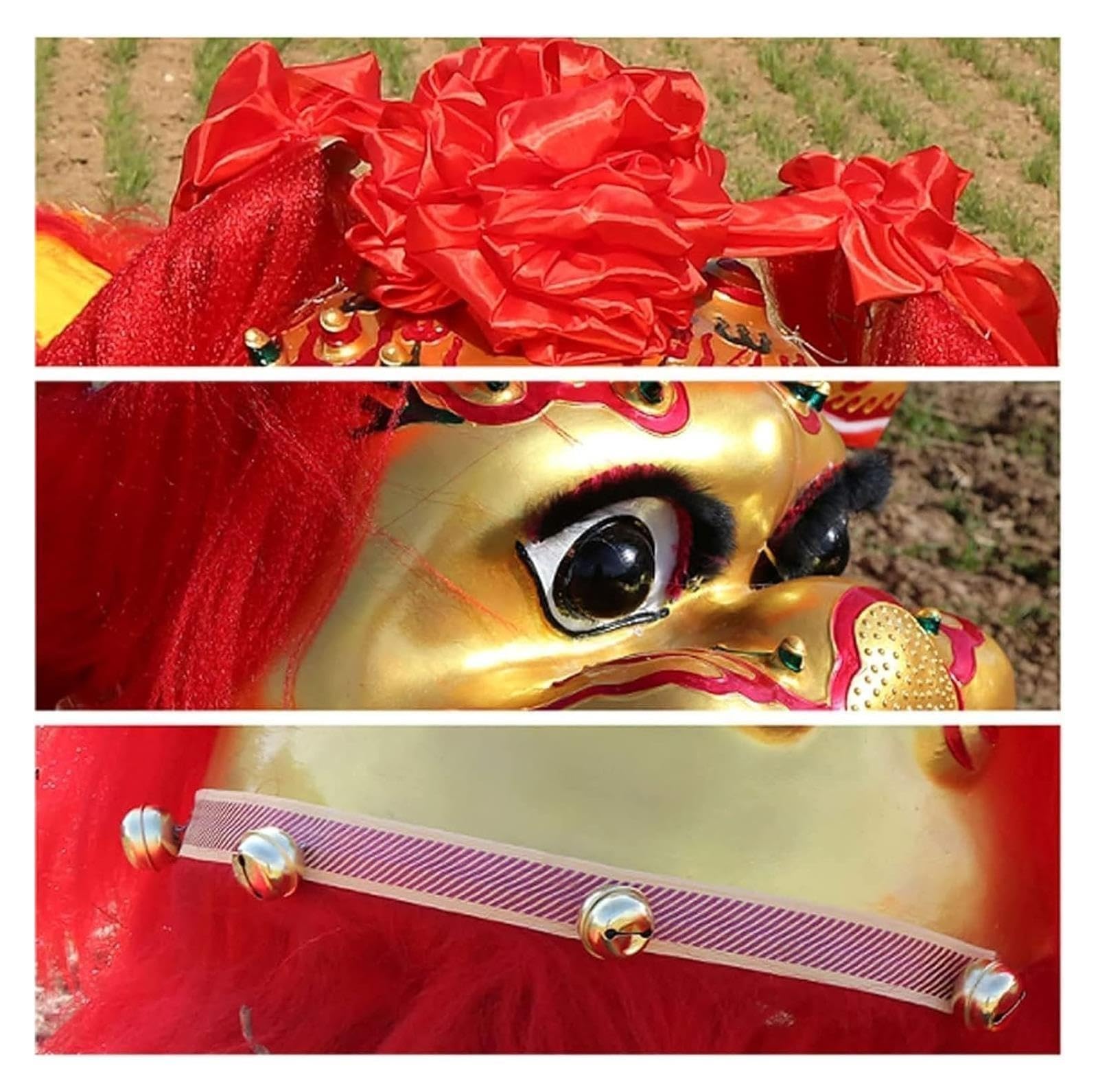 Accessorio for la Danza del Leone in Cotone