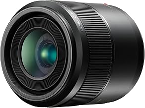 Panasonic H-HS030E LUMIX G Makro 30 mm F2.8 ASPH.Objektiv (O.I.S. Bildstabilisator, Bildwinkel 40°, Filtergröße 46 mm) sch...