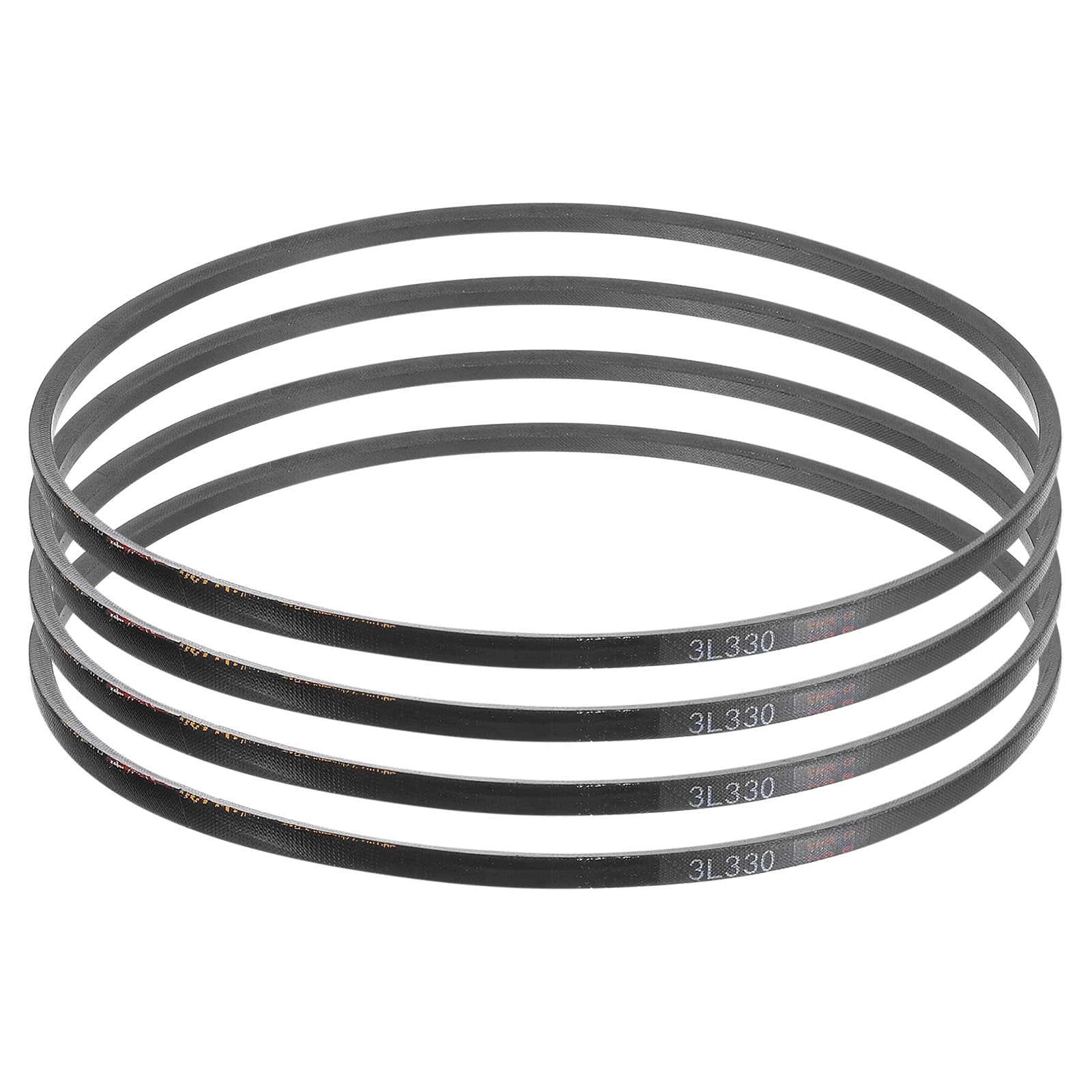 uxcell 3L240 Classic Wrapped Rubber V-Belt, 24"(610mm) Outside Circumference, 3L Profile V Belt 3/8" Width 7/32" Height — view 181