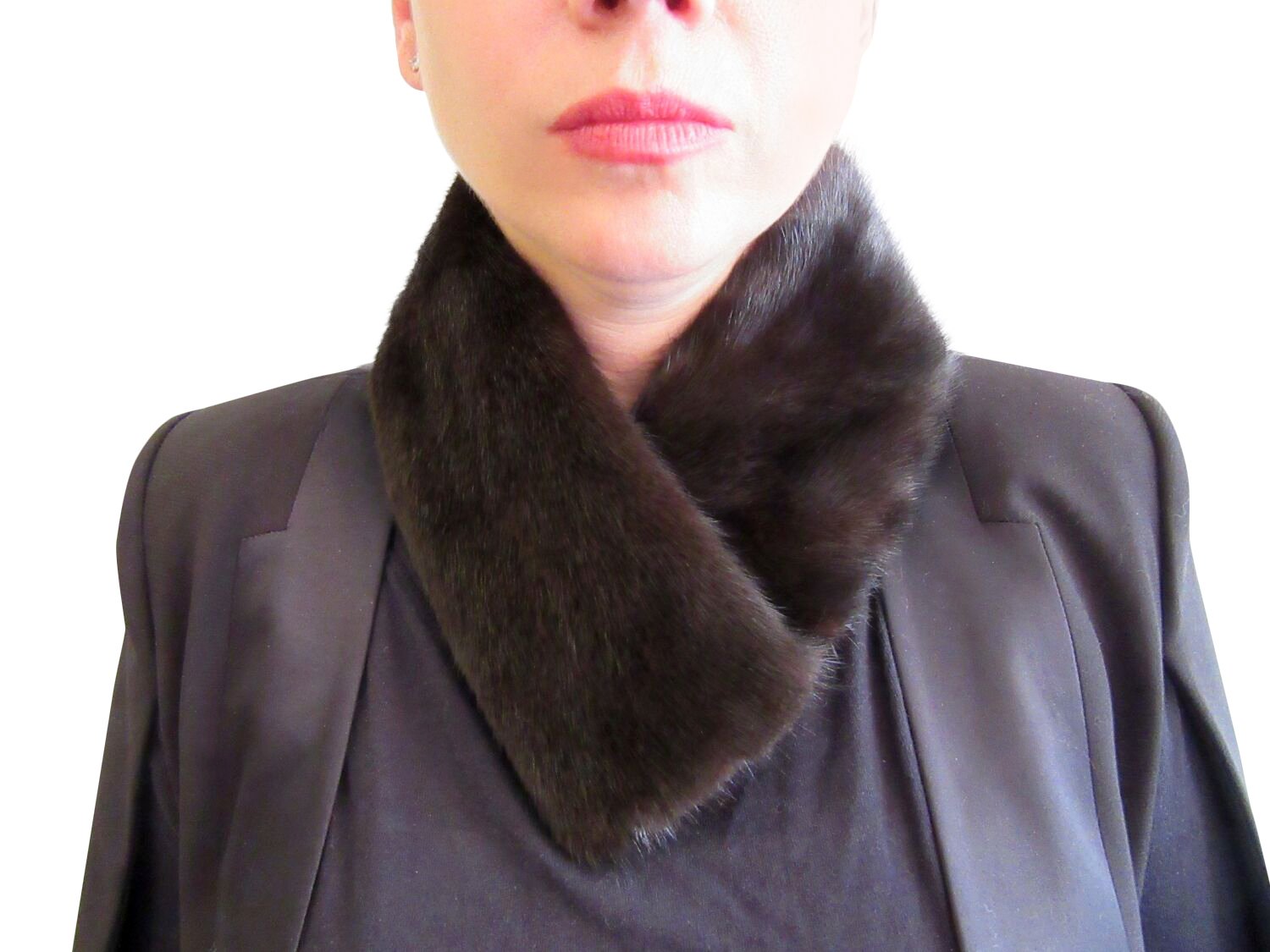 3.75-4 in Wide Ranch Mink Headband