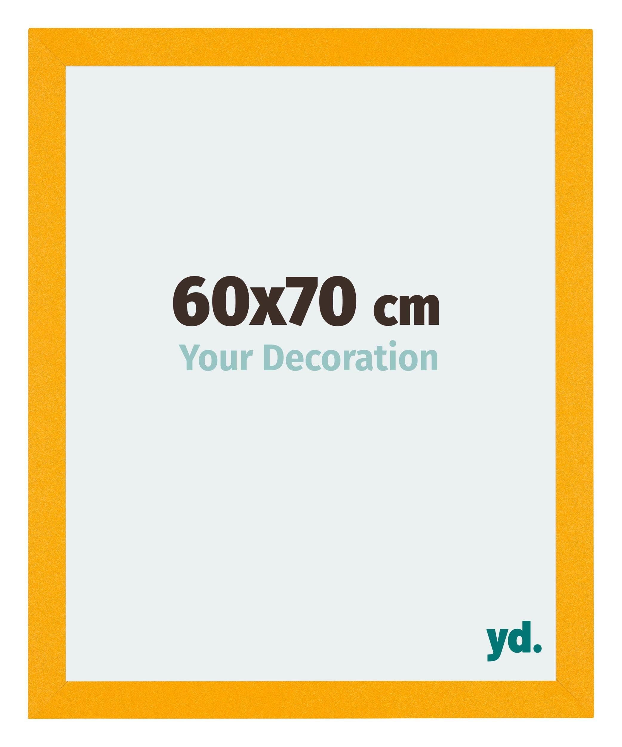 Your Decoration - Picture Frame 60x70 cm - Yellow - Decorative Wall Frame in MDF with Antireflection - Frame 60x70 - Mura — image 1