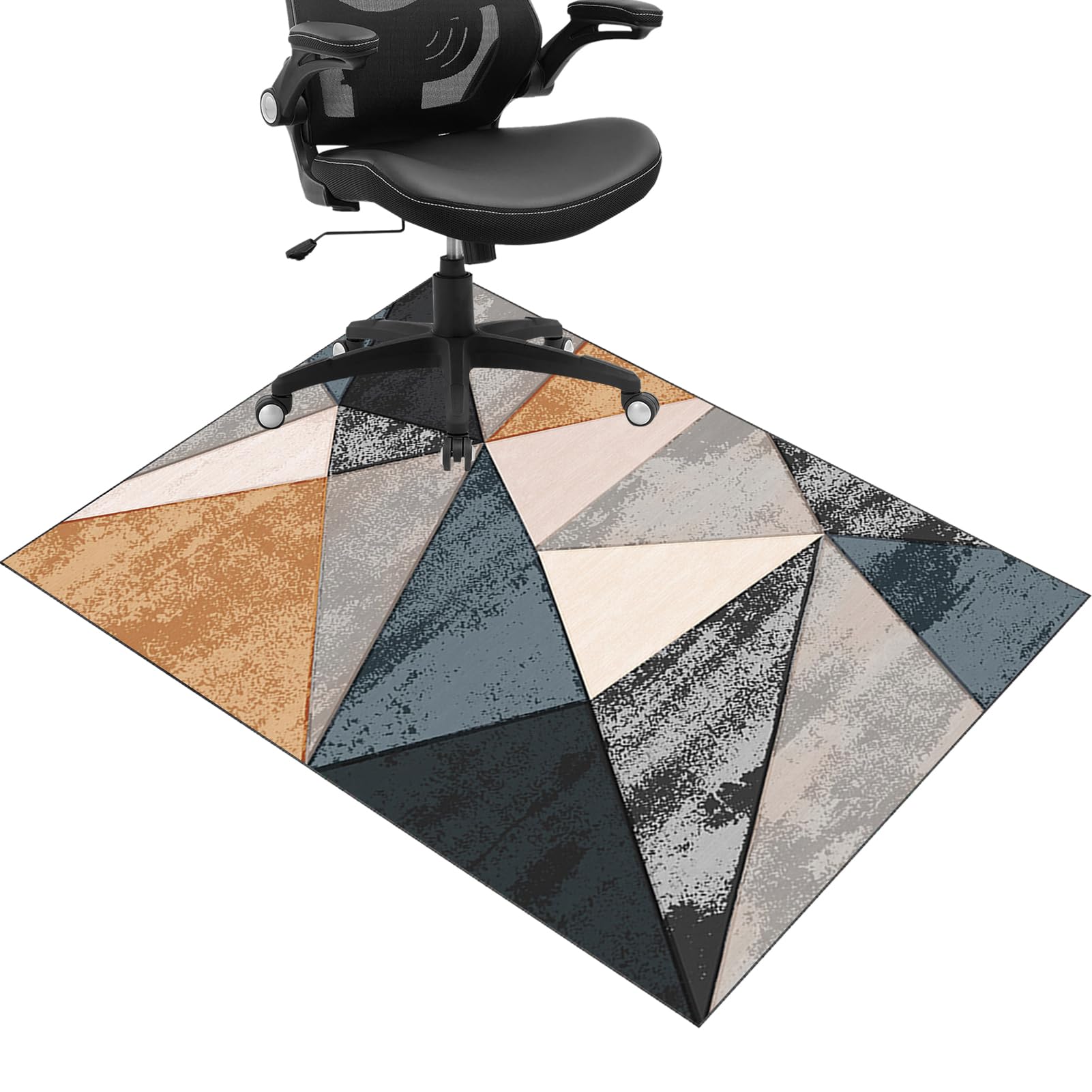 JaevKwzy Chair mat for Hard Floors Heavy Duty Office Chair Mats for Carpeted and Hardwood Floor Carpet Protector Chair Mat Floor Mats Wood/Tile Protection Mat for Office & Home 90 x 140 cm