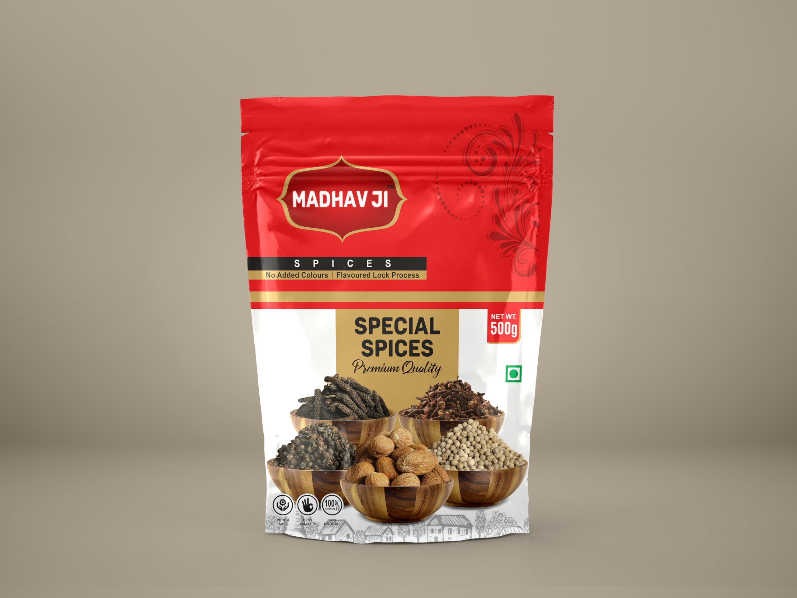 Kebab Chini special -Madhav Ji - Shital chini - Cubeb - 500 gram-image-33