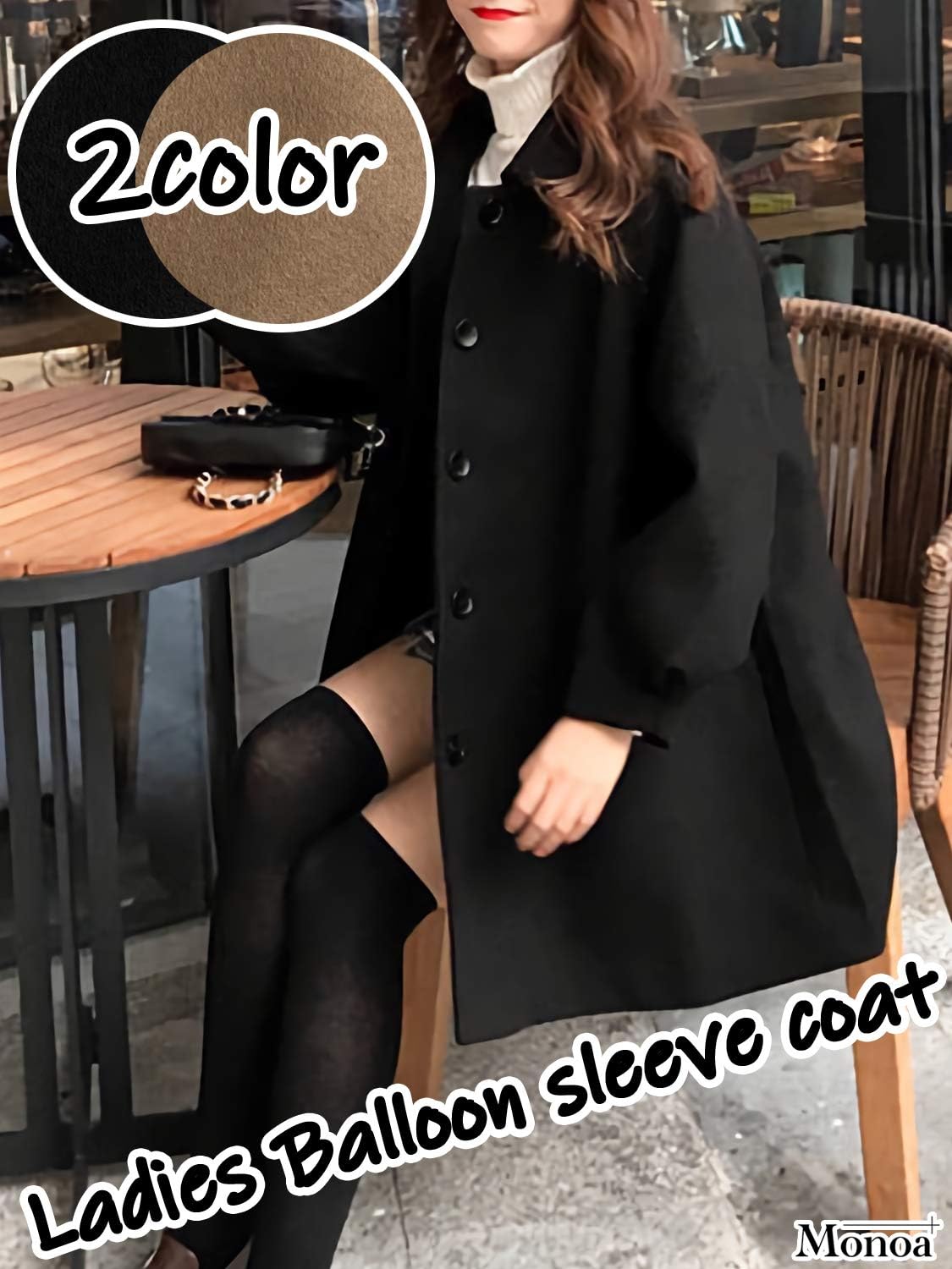 ビンテージ 70s バルーン 袖 ボーダー 羽織 ボタン ワンピースドレス  