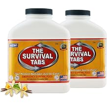 Emergency survival food supply vanilla 25-year shelf life none GMO gluten-free