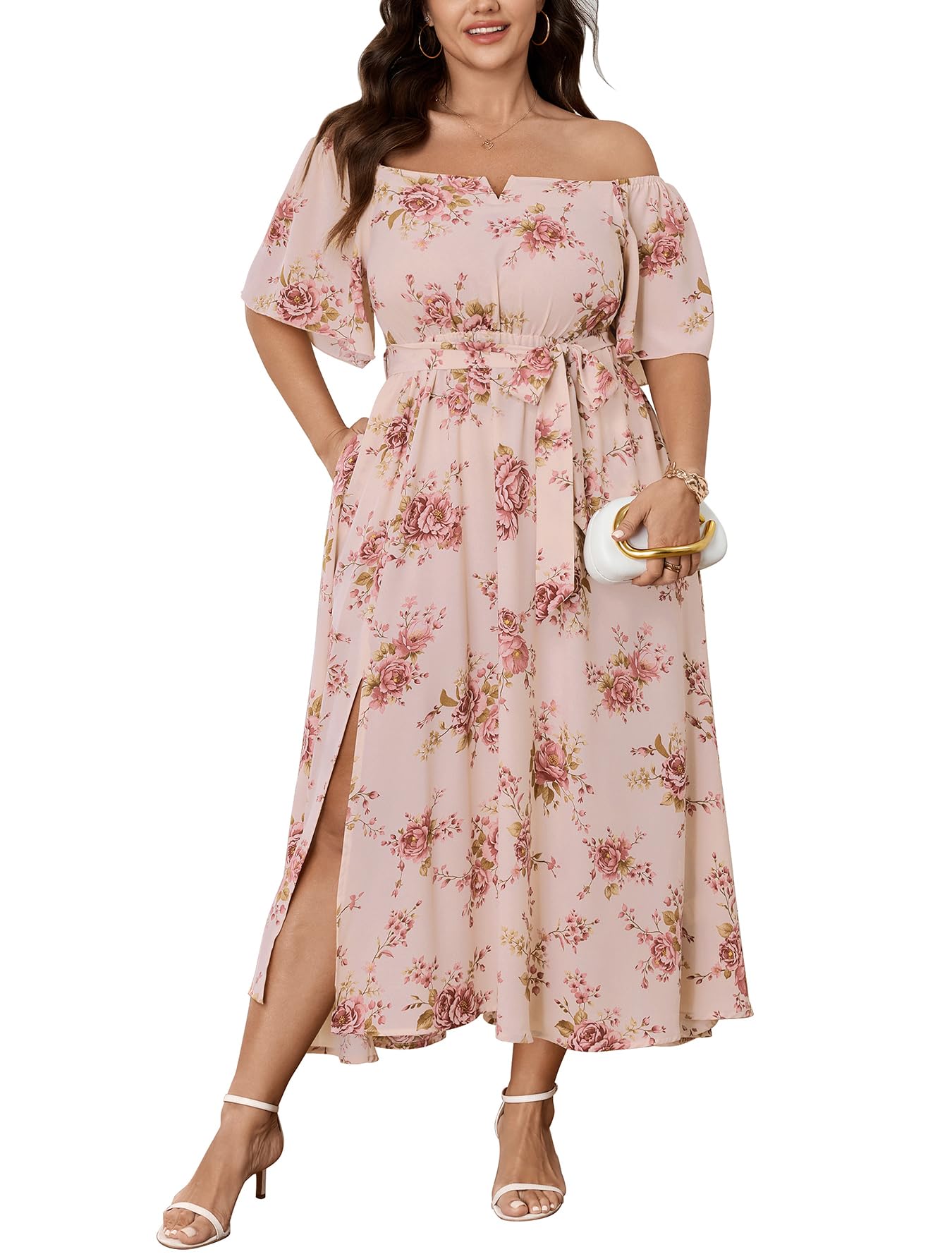 SCOMCHIC Womens Plus Size Formal Dresses