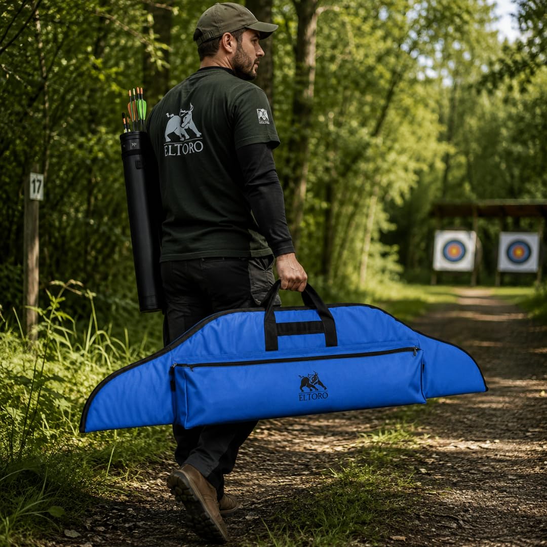 elToro Recurvebogentasche mit aufgesetzter Tasche in 3