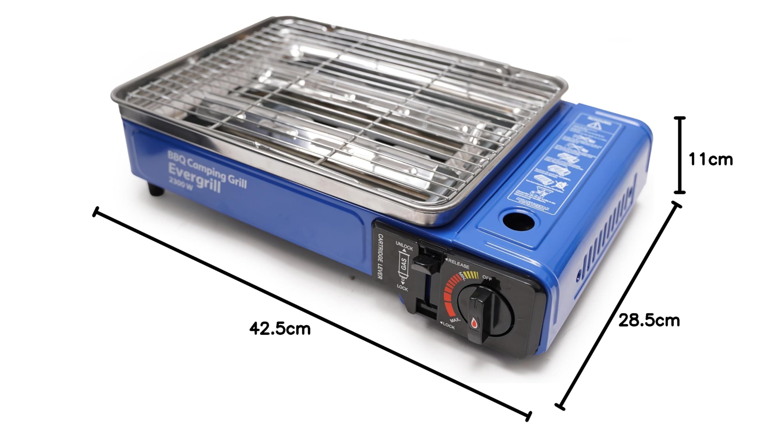 Butaangas Camping Grill Evergrill - Grill gazowy - Kuchenka kempingowa - Grill stołowy