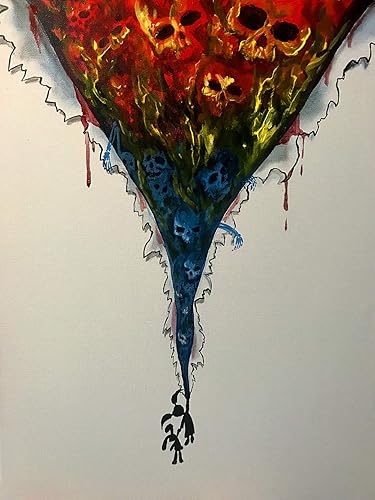 Buyartforless EDC394 - Lienzo decorativo para pared, 24 x 18, color blanco Buyartforless EDC394 - Lienzo decorativo para pared, 24 x 18, color blanco