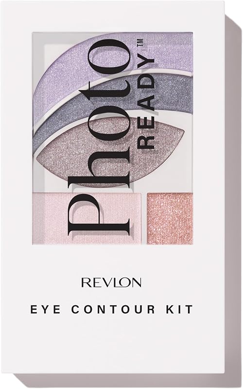 PhotoReady Eye Contour Kit Purple Palette, 520 Watercolors, 0.1 oz | Versatile eyeshadow palette includes a primer, 3 high pigment shadows, & a shimmer top coat to create dimensional eye makeup.