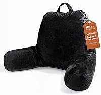 Vista 80 de Sasttie Almohada de lectura para sentarse en la cama, de espalda, respaldo para silla de apoyo, artículos esenciales para dormitorio universitario