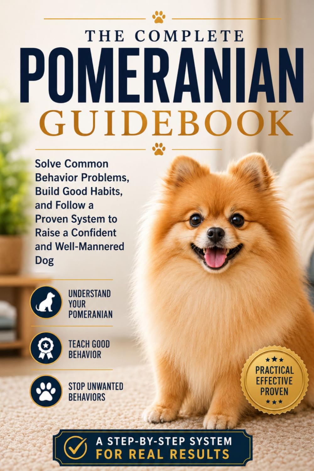 The Complete Pomeranian Guidebook: Solve Common Behavior Problems, Build Good Habits, and Follow a Proven System to Raise a Confident and Well-Mannered Dog