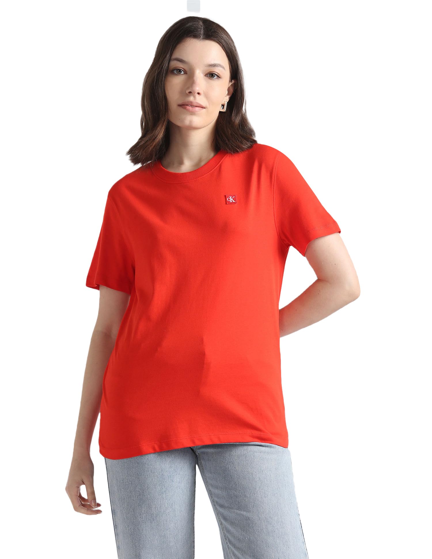 Calvin Klein Women's S/S Knit Tops