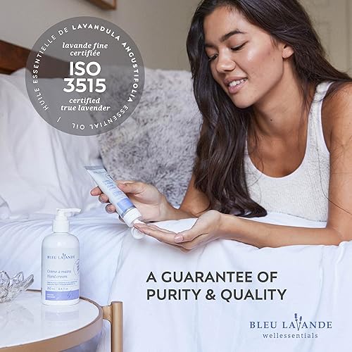 Miniatura 5 de Bleu Lavande Crema de manos de lavanda natural  Fabricado con aceite esencial de lavanda auténtico certificado de primera calidad y 100% puro  No