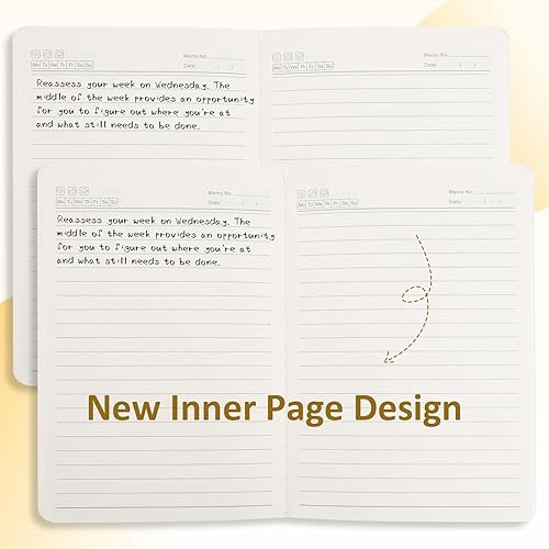 Miniatura 5 de Ddaowanx Cuadernos de papel kraft, diarios a granel, cuadernos de bocetos de papel en blanco, 72 páginas, 36 hojas, 80GSM, 8.3 x 5.5 pulgadas,