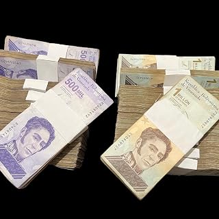 400x Venezuela Bolivar 1 500 Mil Soberano Banknotes Bundle Million Bolivares