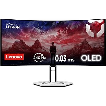 Lenovo Legion Pro 34wd-10 34 Inch WQHD OLED Gaming Monitor 240 Hz 0.03ms