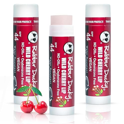 Rubber Ducky Bálsamo labial con protección solar SPF 44 Respetuoso con los arrecifes Hidratante Amplio espectro Esencial de playa Sabor a
