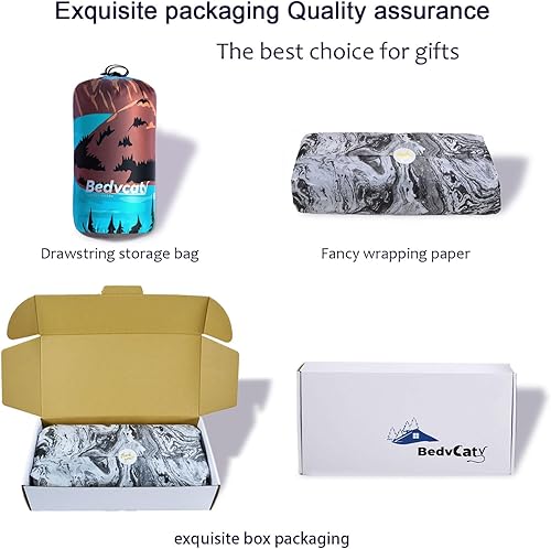 Miniatura 8 de Bedvcaty Manta de camping, manta de viaje impermeable hinchada, manta de pícnic, para exteriores, viajes (lago, 69 x 53 pulgadas)