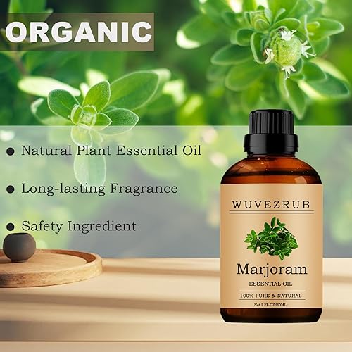 Miniatura 304 de Aceites Esenciales de Orégano, 60ML Aceite Esencial Puro y Natural para Difusor de Aromaterapia - Orégano / 2 Fl Oz