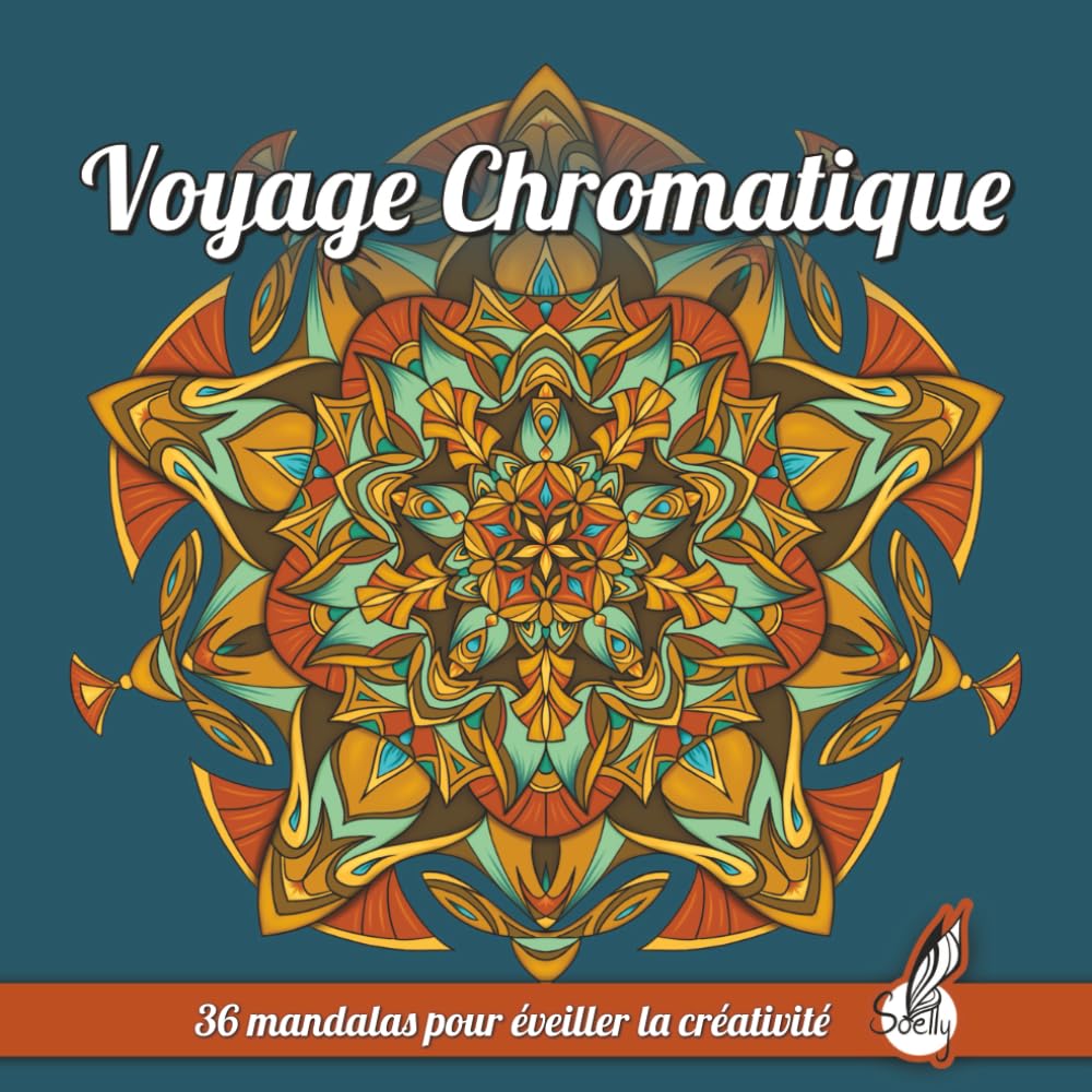 Voyage Chromatique: 36 mandalas pour éveiller la créativité