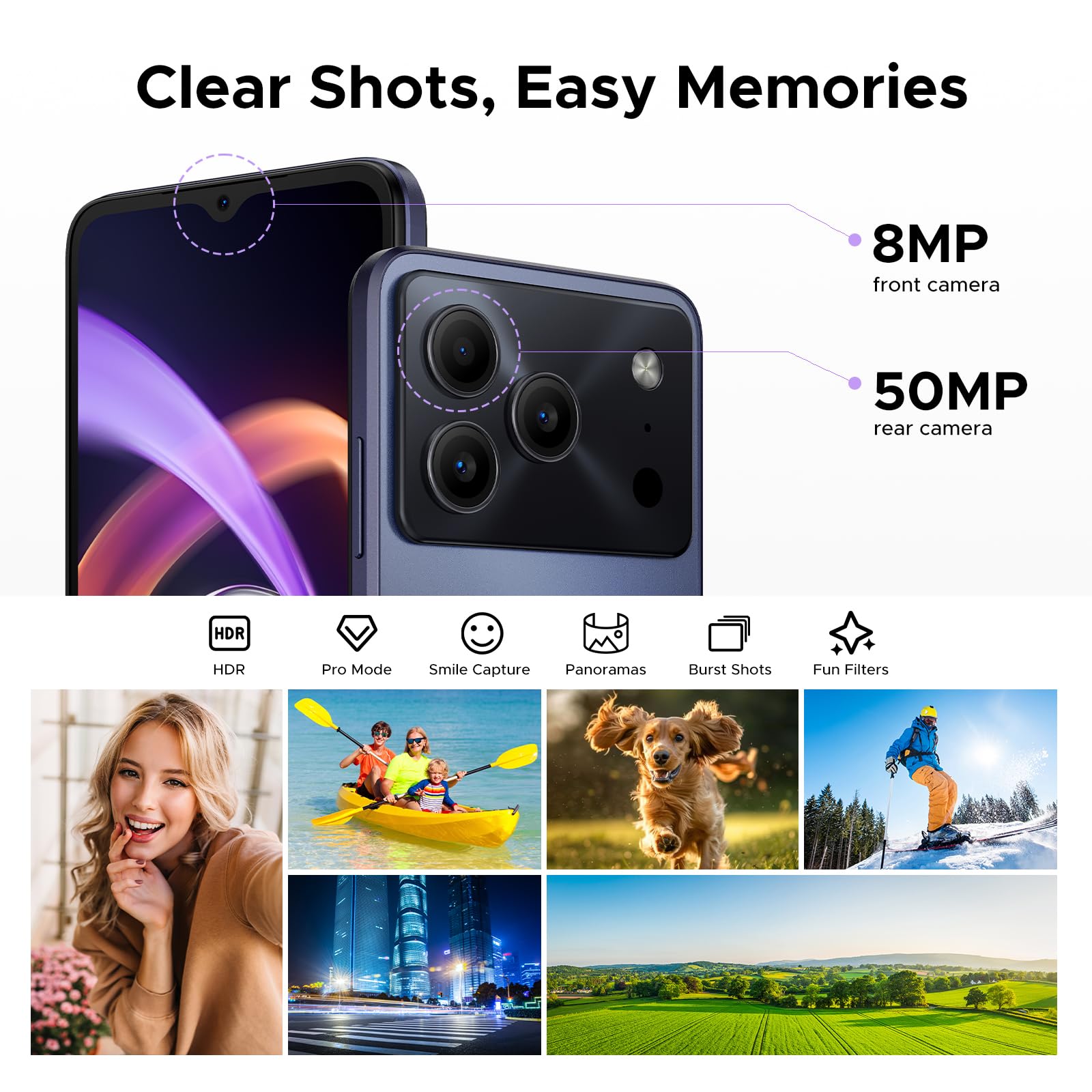 Amazon.com: DOOGEE Note56 Plus Unlocked Android 16 Cell Phone