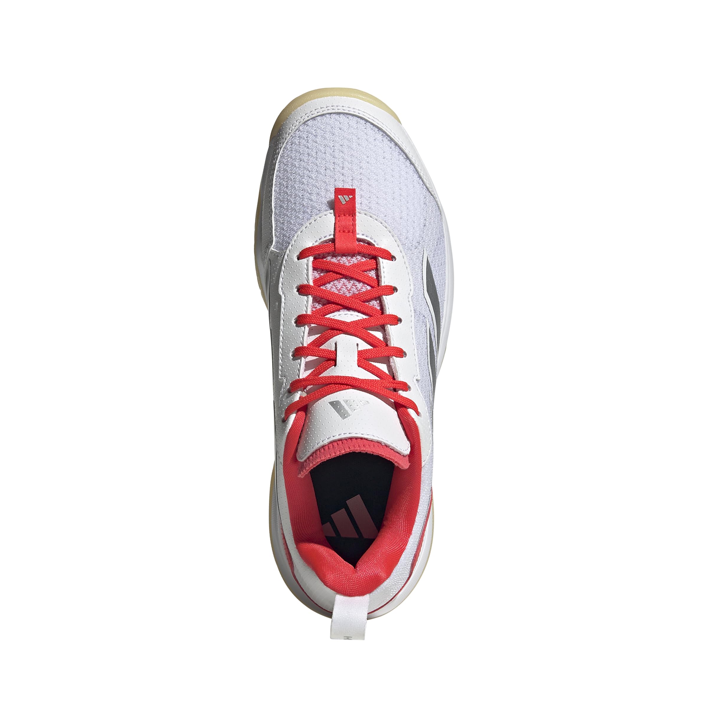 adidas Avaflash tenisówki damskie, białe/srebrne metaliczne/czerwone Lucid, 36 EU, Biały, srebrny, metaliczny, czerwony (Lucid Red), 36 EU