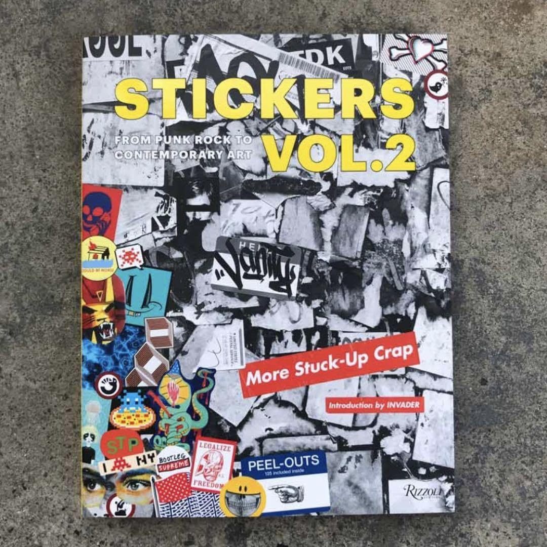 新品 洋書 DB Burkeman Stickers Vol. 2 Art 【公式通販】